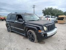 2008 Jeep Patriot Multipurpose Vehicle (MPV), VIN # 1J8FF48W98D512510