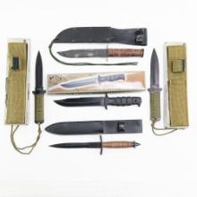 5 Military/ Combat Style Knives