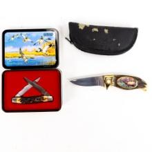 Franklin Mint And Schrade/ Ducks Unlimited Knives