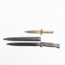 German Spanish M-1943 Bayonet-Trench Art Knife Lot
