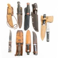Vintage Knife Lot-Old Timer, Schrade, Colonial (9)
