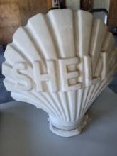Shell Oil ceramic sculpture