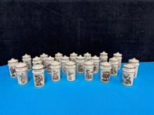 Goebel Hummel spice containers 22 pieces