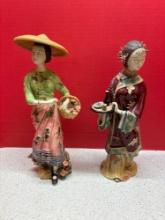 Qualty Porcelain Chinese Figurines 12 Inches High