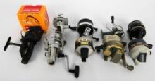 10 Various Vtg Fishing Reels see below