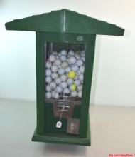 Vintage Coin Operated Vending Golf Ball Machine Approximately 32.5" Tall X 20" X 22"