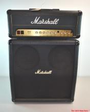 Marshall Artist 30 3203 Tube Guitar Amplifier Amp With Jcm C410a Slant Front Bottom