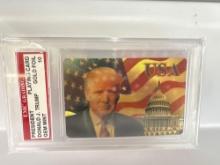Donald J Trump Gem 10 Graded Card