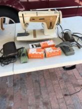 Singer Sewing Machine with Parts