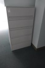5-DRAWER LATERAL FILE CABINET