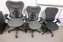 OFFICE CHAIRS (X3)