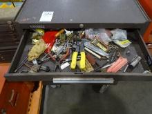 KENNEDY TOOLBOX ON CASTERS W/TOOLING & MISC.