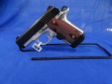 KIMBER 9MM AUTO MICRO 9 CRIMSON S/N: TB0001364