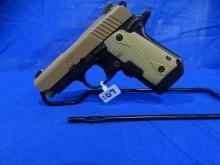 KIMBER 9MM AUTO MICRO 9 W/GRIP & LASER LIGHT S/N: TB0014582