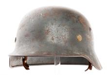 WWII GERMAN LUFTWAFFE SD M35 COMBAT HELMET