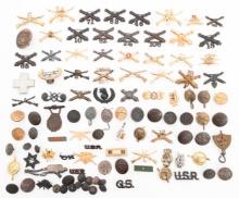 SPAN-AM WAR - WWII US ARMY BADGES, BUTTONS & PINS