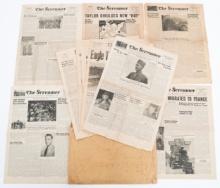 POST WWII US 502nd PIR "THE SCREAMER' NEWSPAPERS