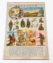 WWII JAPANESE CHEMICAL PREPAREDNESS POSTER