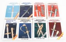 COLLECTING EDGED WEAPONS 3RD REICH VOL 1-8 BOOKS