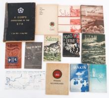 WWII US ARMED FORCES BOOKLETS & HISTORY BOOKS