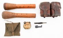 COLD WAR YUGOSLAVIAN AMMO POUCHES & CLEANING KIT
