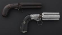 BELGIAN MARIETTE PEPPERBOX REVOLVERS FOR PARTS