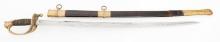 CIVIL WAR US M1850 FOOT OFFICER SWORD by COLLINS