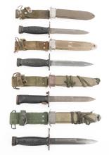 COLD WAR US ARMY M4, M5 & M7 BAYONETS