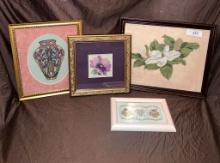 Framed Needlework Art