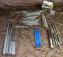 Chisels, Thread Starters, Punch Set & Tap Set