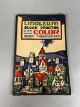 Linoleum Block Printing With Color Book Frankenfield