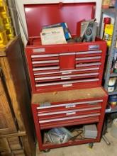 Craftsman Top and Bottom Toolbox with Contents