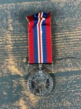 British WWII Era King George VI War Service Medal