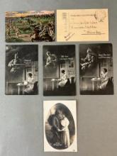 WWI Imperial German Feldpost Postcard Lot (6)