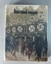 Pre WWII Nazi German Cigarette Card Album Deutsche Erwacht - Ernst Rohm Version