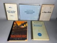 WWII Nazi German Book Lot - Pre War _ WWII Including First Editions