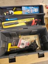 Toolbox with tools