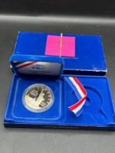 1986 proof liberty silver dollar