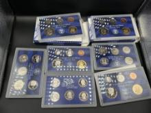 4 pc 2000 and 2001 proof sets