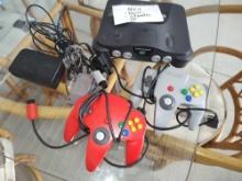 Nintendo 64 Power, 2 Remotes, RF