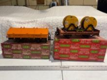 LGB G Gauge (2) Freight Cars W/ Boxes