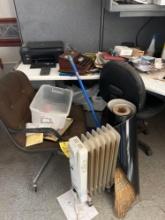 Office Chair, Supplies, Vinyl, Heater, Printer