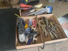 Pliers, Clamps, Grinder, Tooling