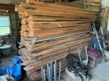 Very Large lot of Rough Sawn Lumber