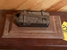 Cast Iron wagon tool box