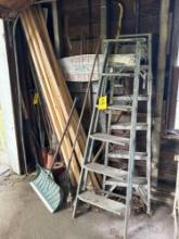 lumber, step ladders, driveway markers and more