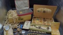 Jewelry Boxes with costume jewelry