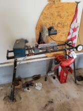 New shop press bender, 10inch miter saw on stand and hardware