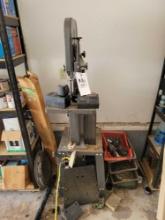 HDC 14inch wood cutting band saw on base