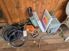 Husqvarna 450 Chainsaw, Utility Pimp, Bon Organizer, Socket Pal